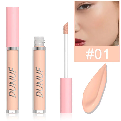 Corretivo líquido à prova d'água, cobertura completa, base de maquiagem, amarelo, verde, azul, acne, olheiras, contorno facial, creme cosmético